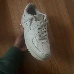 All White Air Force 1